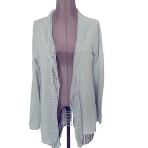 Eileen Fisher Ladies Cardigan. Sea foam color